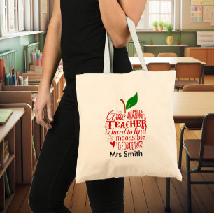 Nursery truly amazing teacher Thank you Teacher Tote Bag