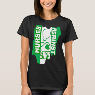 Nurses Against SARS Nigerian Flag END Robbery Poli T-Shirt