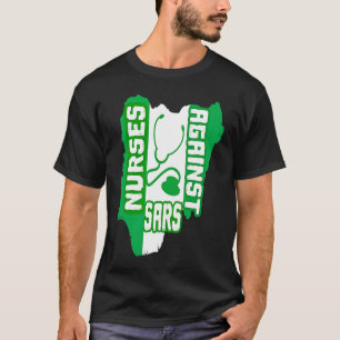 Nurses Against SARS Nigerian Flag END Robbery Poli T-Shirt