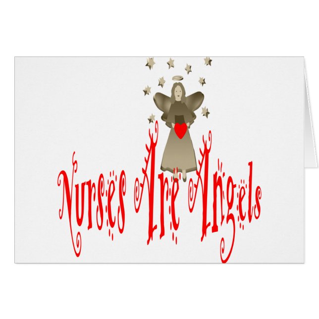 Nurses Are Angels (Front Horizontal)