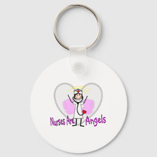 Nurses Are Angels Keychain