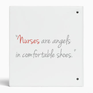 Nurses are Angels Nursing Binder