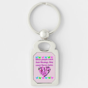NURSES ARE APPRECIATED KEYCHAIN