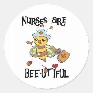 Nurses are Beautiful Stickers