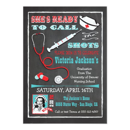 Nurses call the shots Graduation Medical school Card