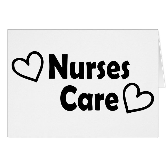 Nurses Care (Front Horizontal)
