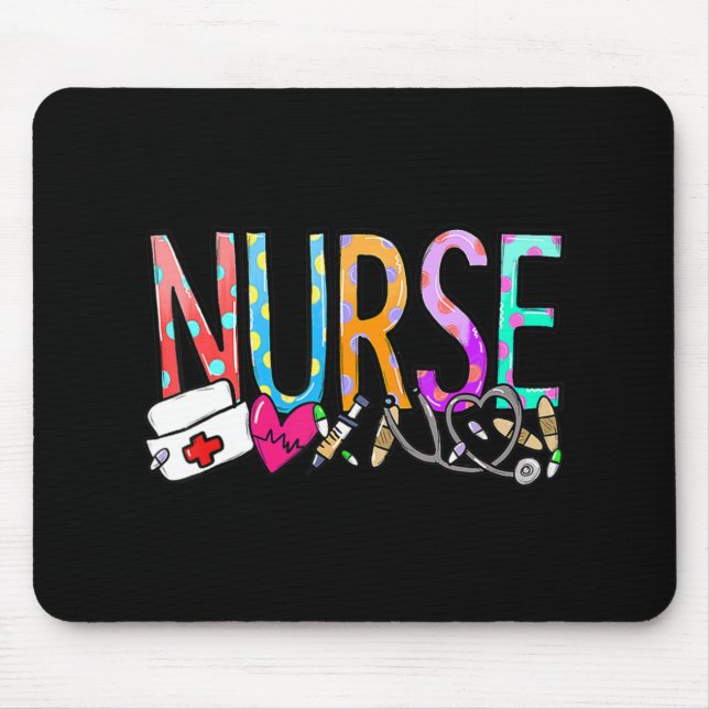 NURSE'S DAY NURSE WEEK Nurse Life 2022 Mother  Mouse Pad (Front)