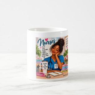 Nurses Fuelled by Compassion Magic Mug