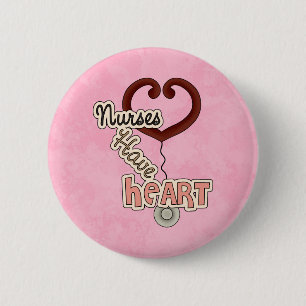 Nurses Have Heart Button