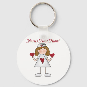 Nurses Have Heart T-shirts and Gifts Keychain