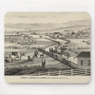 Nurse's Ldg, Turner ranch Mouse Pad