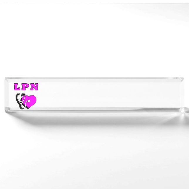 Nurses LPN Nameplate (Front)