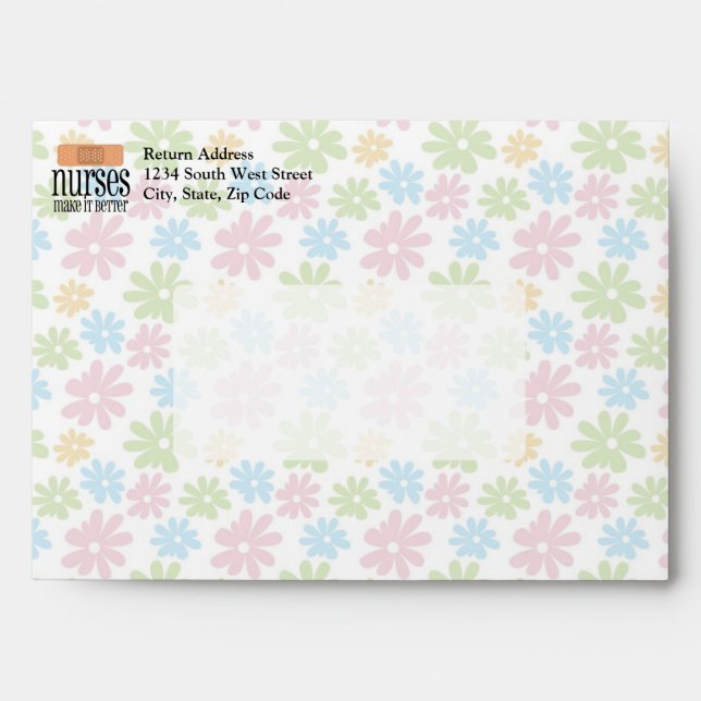 Nurses Make it Better, Bandage Envelope (Front)