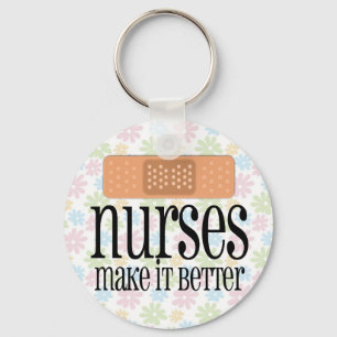 Nurses Make it Better, Bandage Keychain