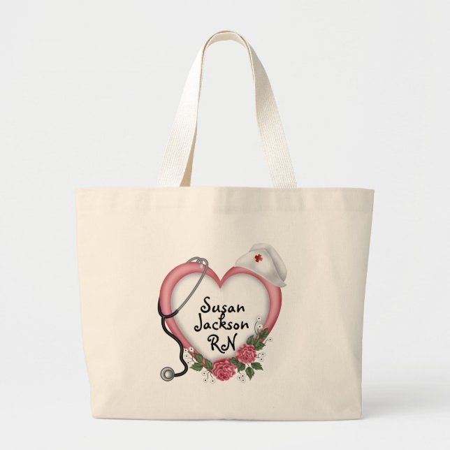 Nurses Personalized Tote (Front)