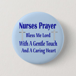 Nurses Prayer 2 Inch Round Button