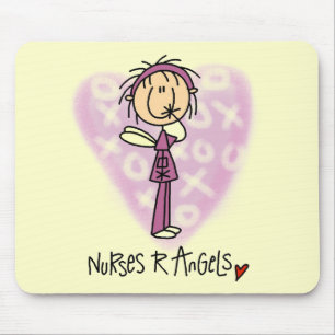 Nurses R Angels Tshirts and Gifts Mouse Pad
