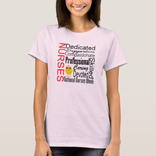 Nurses Recognition Collage: National Nurses Week T-Shirt