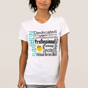 Nurses Recognition Collage - National Nurses Week T-Shirt