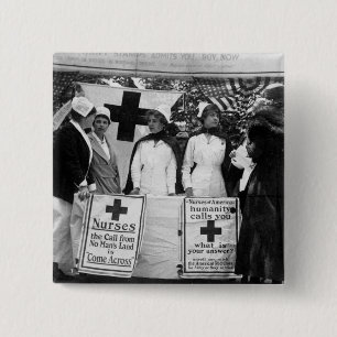 Nurses Recruitment 2 Inch Square Button