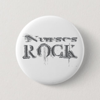 Nurses Rock 2 Inch Round Button
