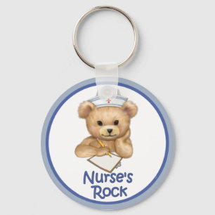 Nurse's Rock Keychain