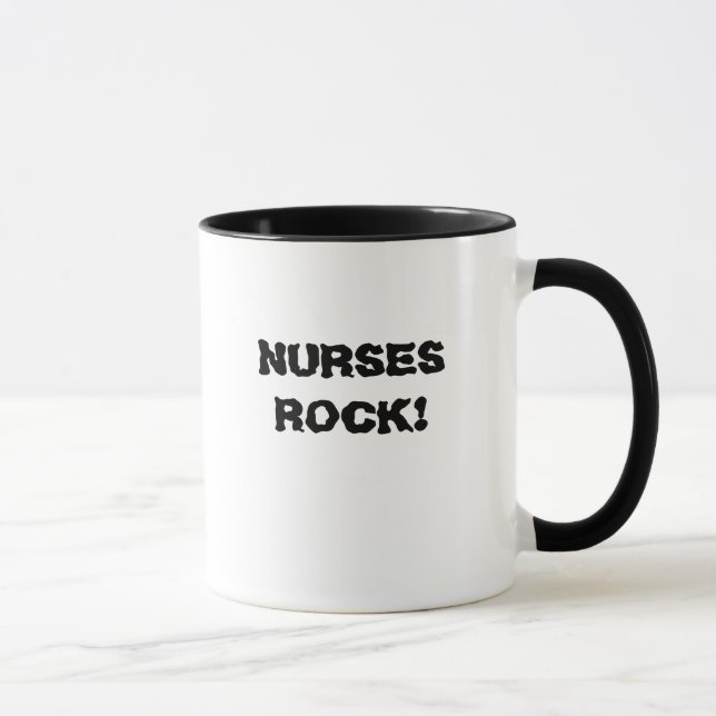 NURSES ROCK! MUG (Right)