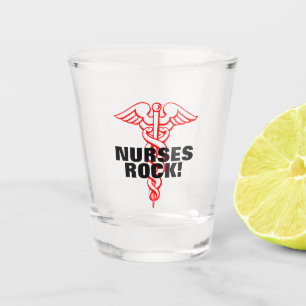 Nurses Rock verre abattu - Amusants cadeaux de soi
