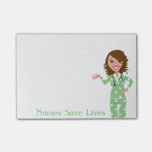 Nurses Save Lives Post It Notes
