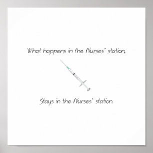 Nurses Station Poster