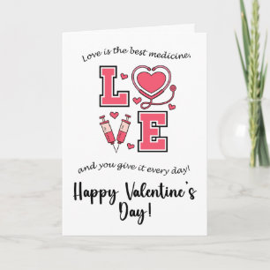 Nurses Valentine Card