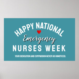 Nurses Week Appreciation Banner – Honouring  Poster