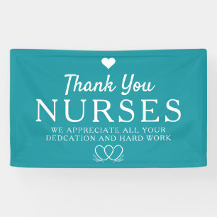 Nurses Week Appreciation Banner Thank You Nurses