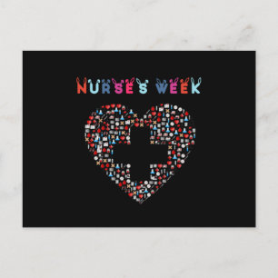 Nurses Week. Happy National Nurses Week Postcard