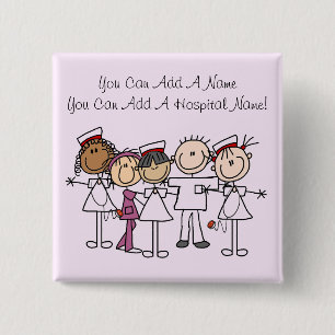 Nurses Week T-shirts and Gifts 2 Inch Square Button