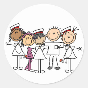 Nurses Week T-shirts and Gifts Classic Round Sticker