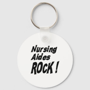 Nursing Aides Rock! Keychain