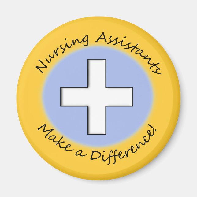 Nursing Assistant Gifts "Making a Difference" Magnet (Front)
