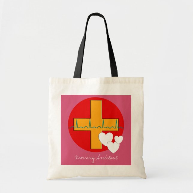 Nursing Assistant Tote Bag III (Front)