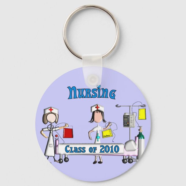 Nursing Class of 2010 Gifts Keychain (Front)