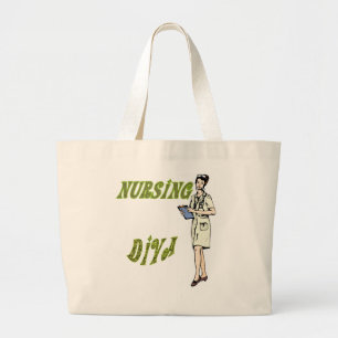Nursing Diva Large Tote Bag