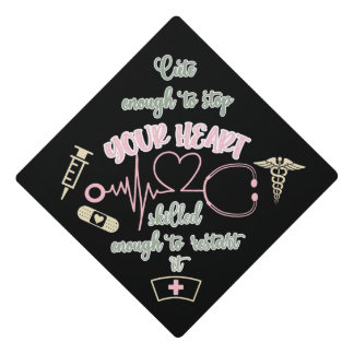 Nursing Graduation Cap Cute Enough