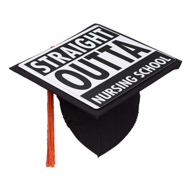 Nursing Graduation Cap Topper (Angled)