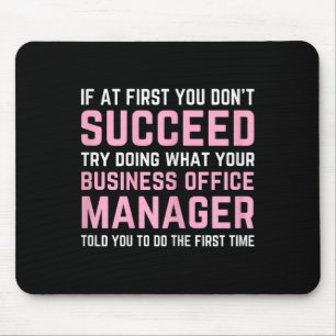 Nursing Home Istant Certified Business Office Mana Mouse Pad