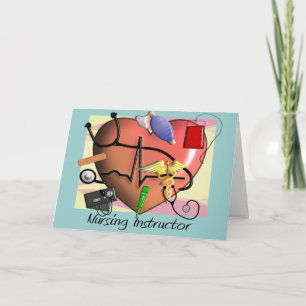 Nursing Instructor Thank You Gifts Card