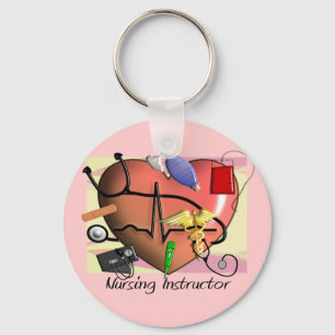 Nursing Instructor Thank You Gifts Keychain