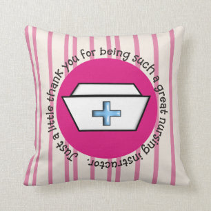 Nursing Instructor "Thank You" Pillow