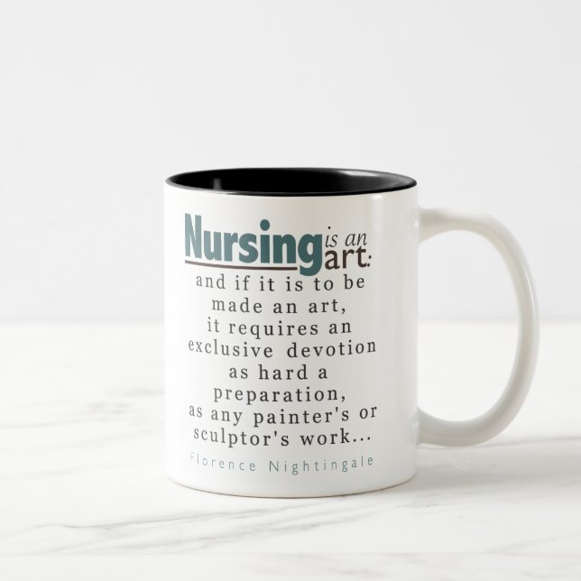 Nursing is an Art Mug (Right)