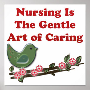 Nursing Is Caring Poster