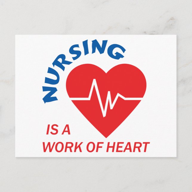 Nursing Is Postcard (Front)